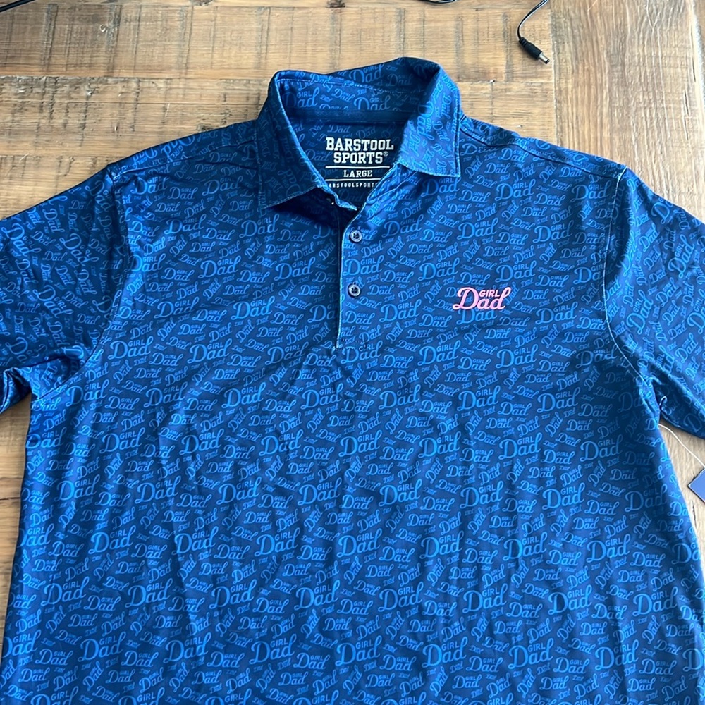 BARSTOOL SPORTS Athletic “Girl Dad” Polo